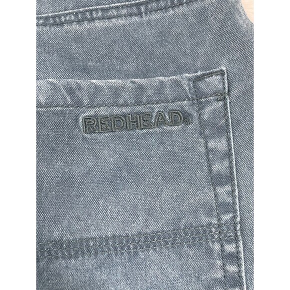 Redhead Brand Pants Men's Size‎ 34x34 Carbondale Blue Flat Front Utility Work - Picture 7 of 9